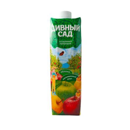 Нектар яблочный Дивный Сад т/п 1,000л д/пит