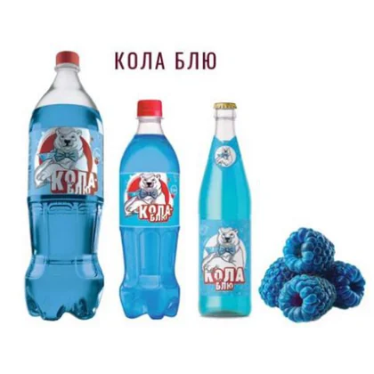 Напиток б/а с/г Кола-Блю п/б 1,500л Экспресс-Кубань