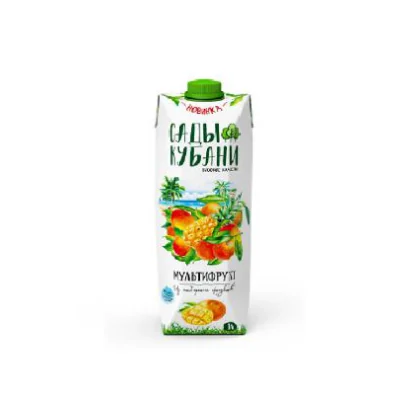 Нектар мультифруктовый Сады Кубани т/п 1,000л д/пит (!)