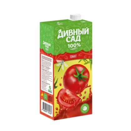 Сок томатный с мякотью с солью Дивный Сад т/п 0,950л д/пит