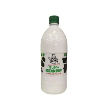 Кефир 2,5% бутылка 1,000л АМК
