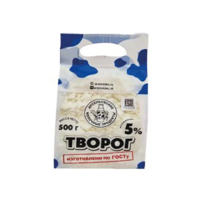 Творог 5% 0,500кг ГОСТ АМК