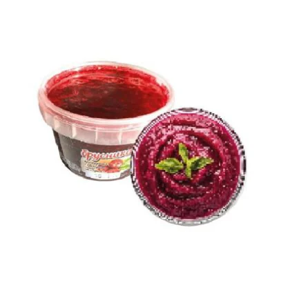 Брусника протертая с сахаром пюре от Афины п/к 0,300кг