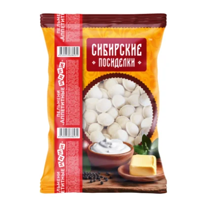 Пельмени Сибирские посиделки Аппетитные Мини м/у 0,800кг СибХолод