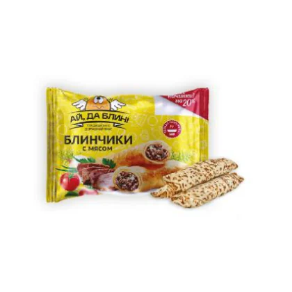 Блинчики с мясом трубочка Добрый повар м/у 0,360кг