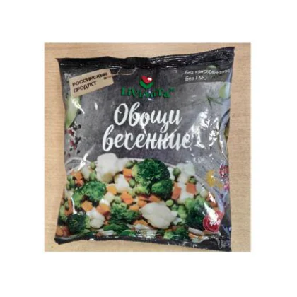 Овощи весенние св/м 0,400кг м/у Ливианта
