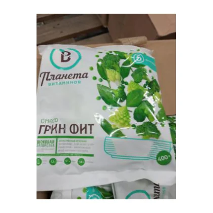 Овощная смесь св/м Грин фит 0,400кг м/у Планета Витаминов