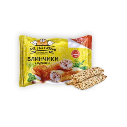 Блинчики с курицей трубочка Добрый повар м/у 0,360кг