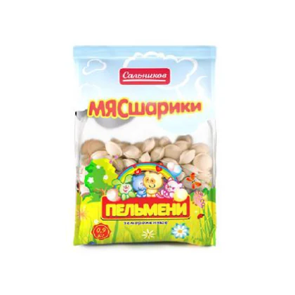 Пельмени Мясшарики м/у 0,900кг гв.св.кр. Сальников