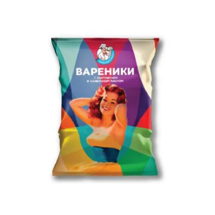 Вареники с картофелем и сливочным маслом Добрый повар м/у 0,450кг