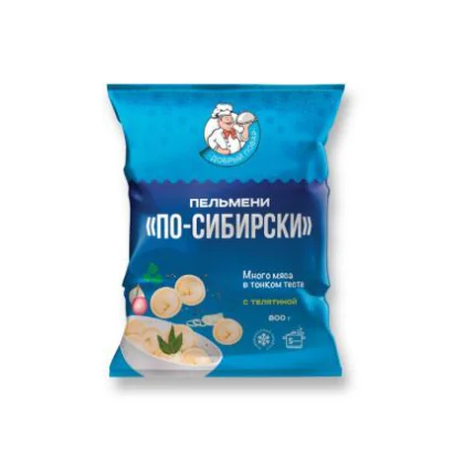 Пельмени По-сибирски Добрый повар м/у 0,800кг