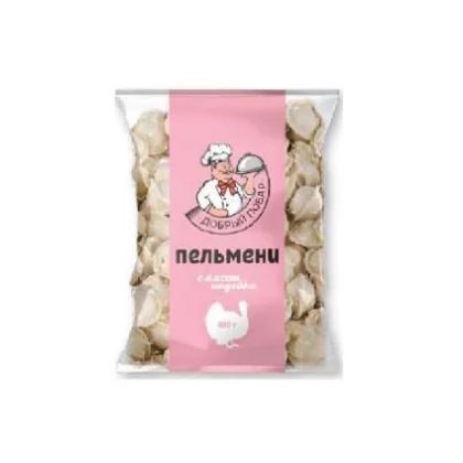 Пельмени С мясом индейки Добрый повар м/у 0,400кг