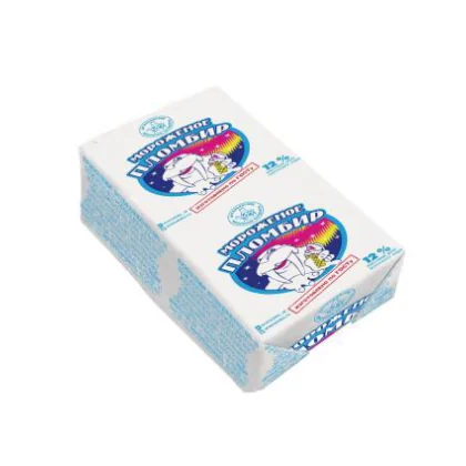 Мороженое пломбир 12% брикет 80гр АМК