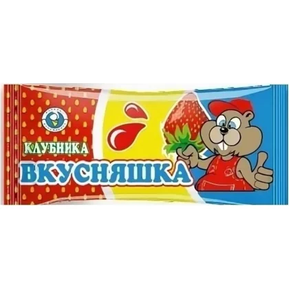 Фруктовый лед Вкусняшка Клубника 60г Урса
